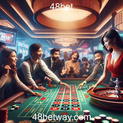 Experimente a Emoção do Cassino Ao Vivo no 48bet
